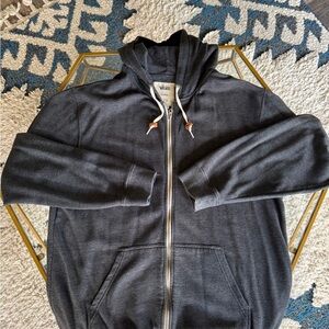 Vans Charcoal Full-Zip Hoodie
